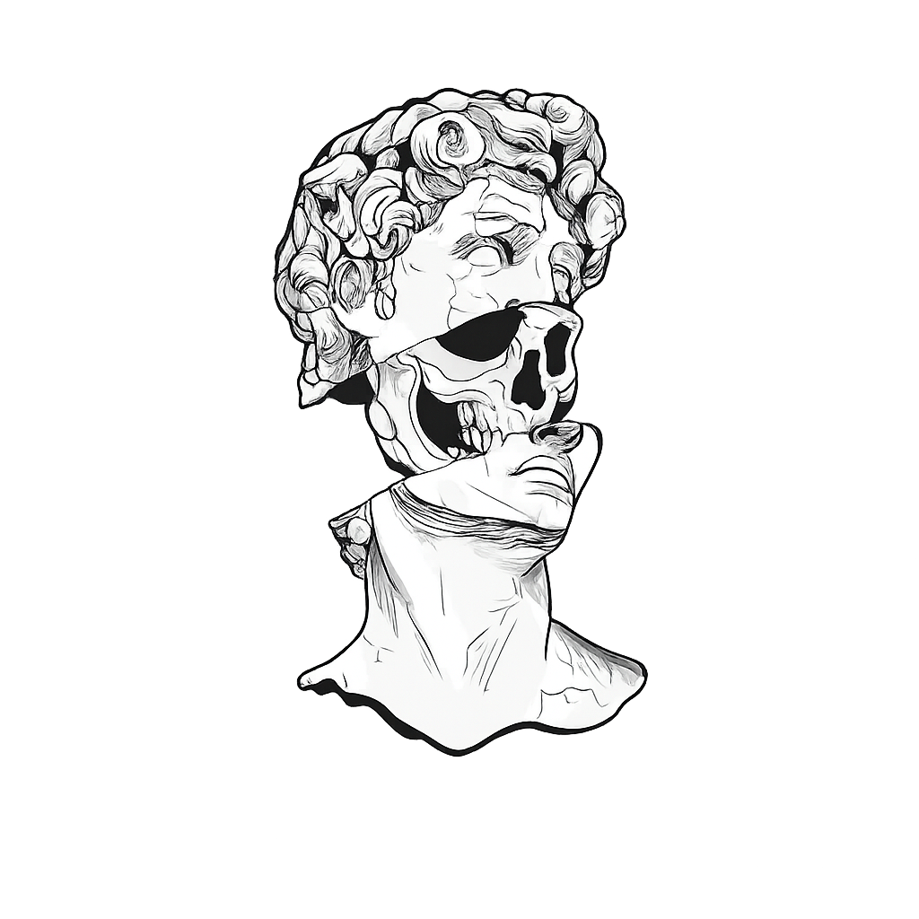 Statue head